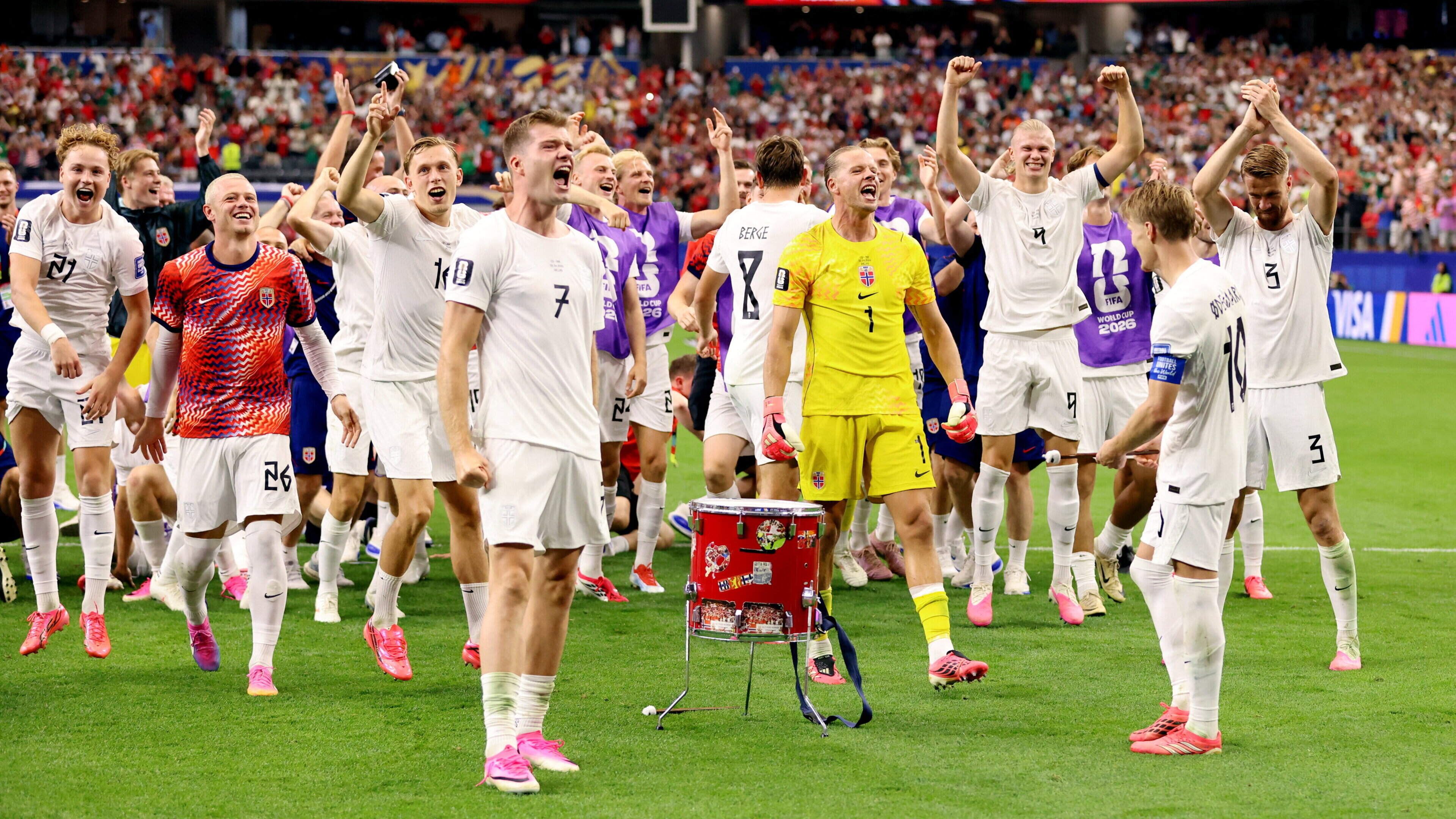 Erling Haaland strikes late as Norway set up World Cup last 16 clash with Brazil